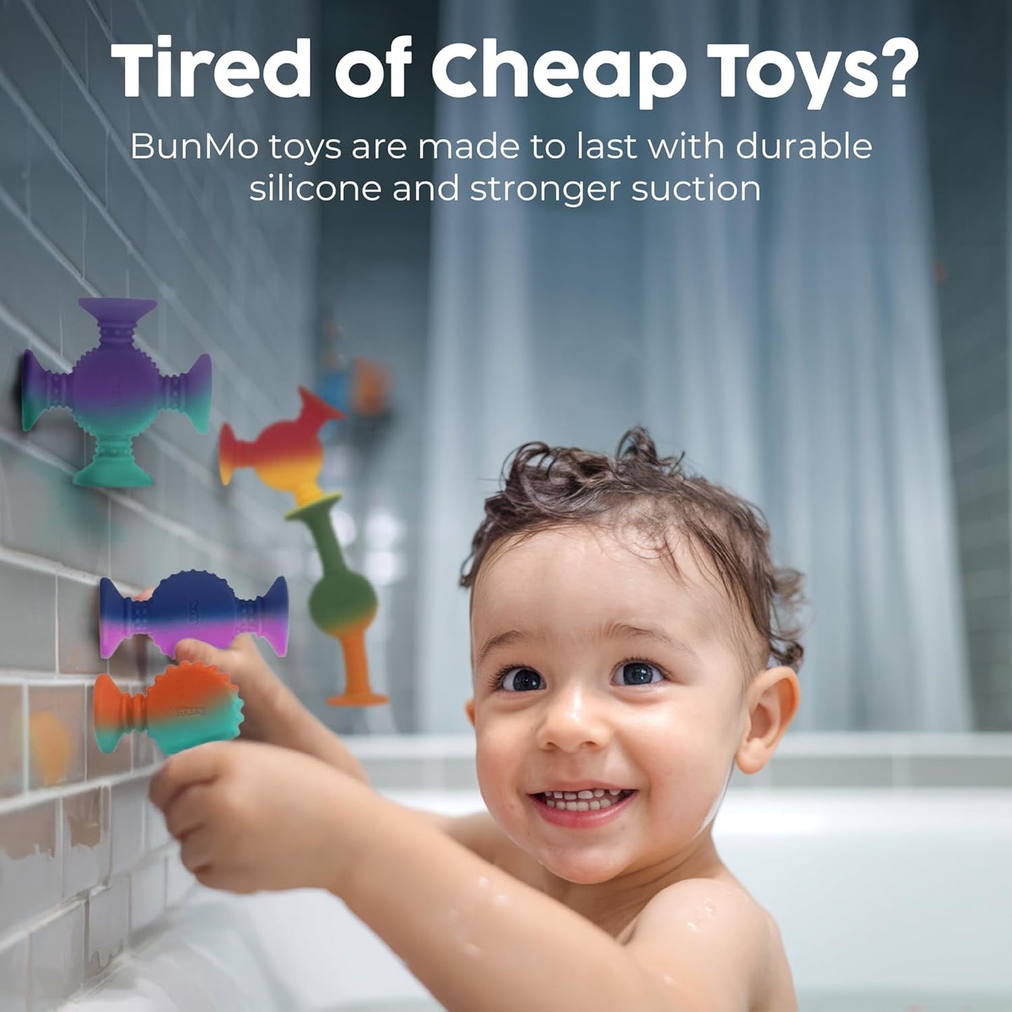 Color Changing Suction Toys 10pk