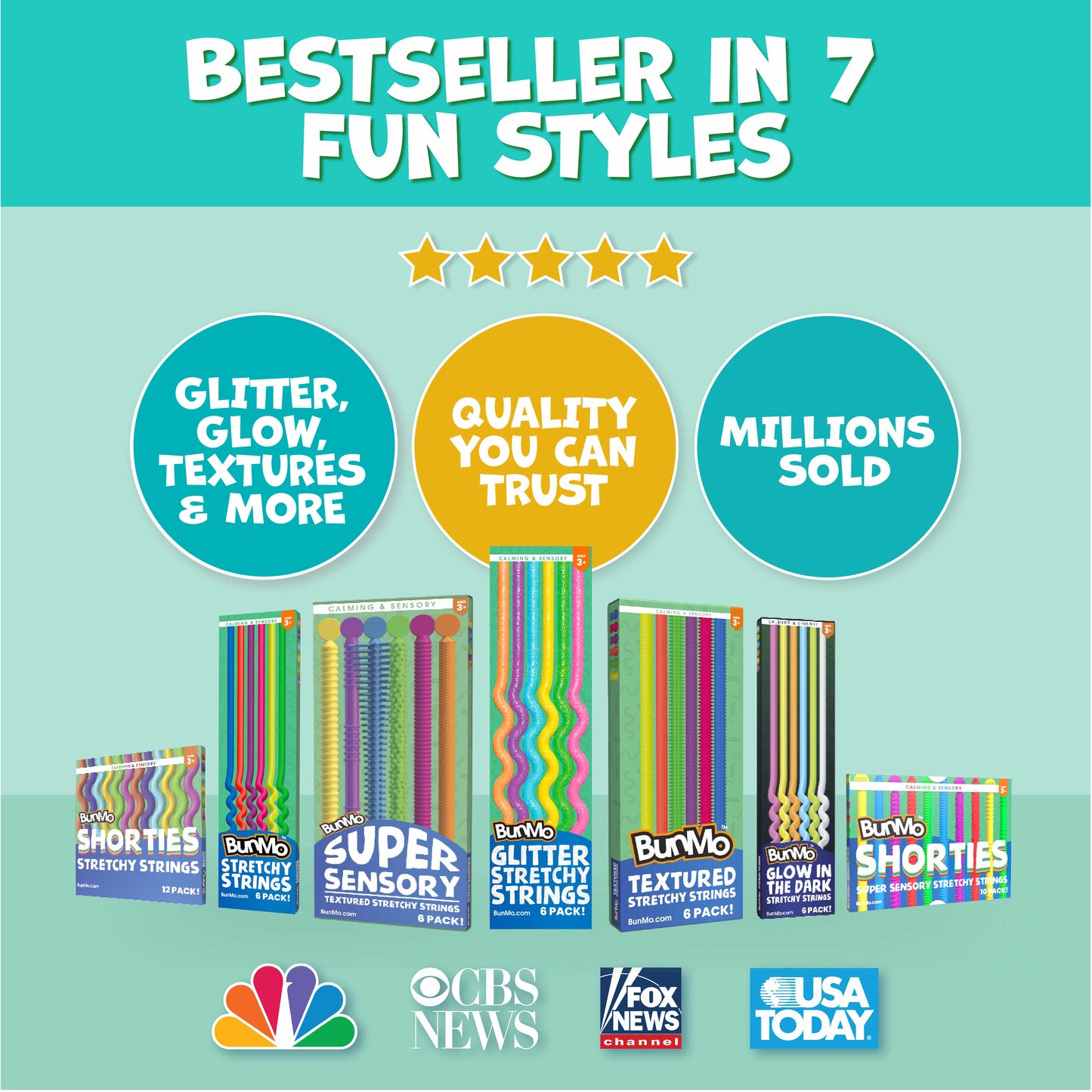 Glitter Stretchy Strings