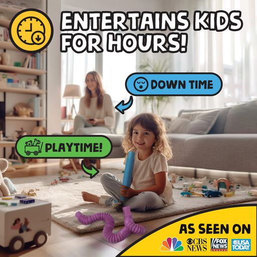 BunMo x 5-Minute Crafts Pop Tubes - 8pk