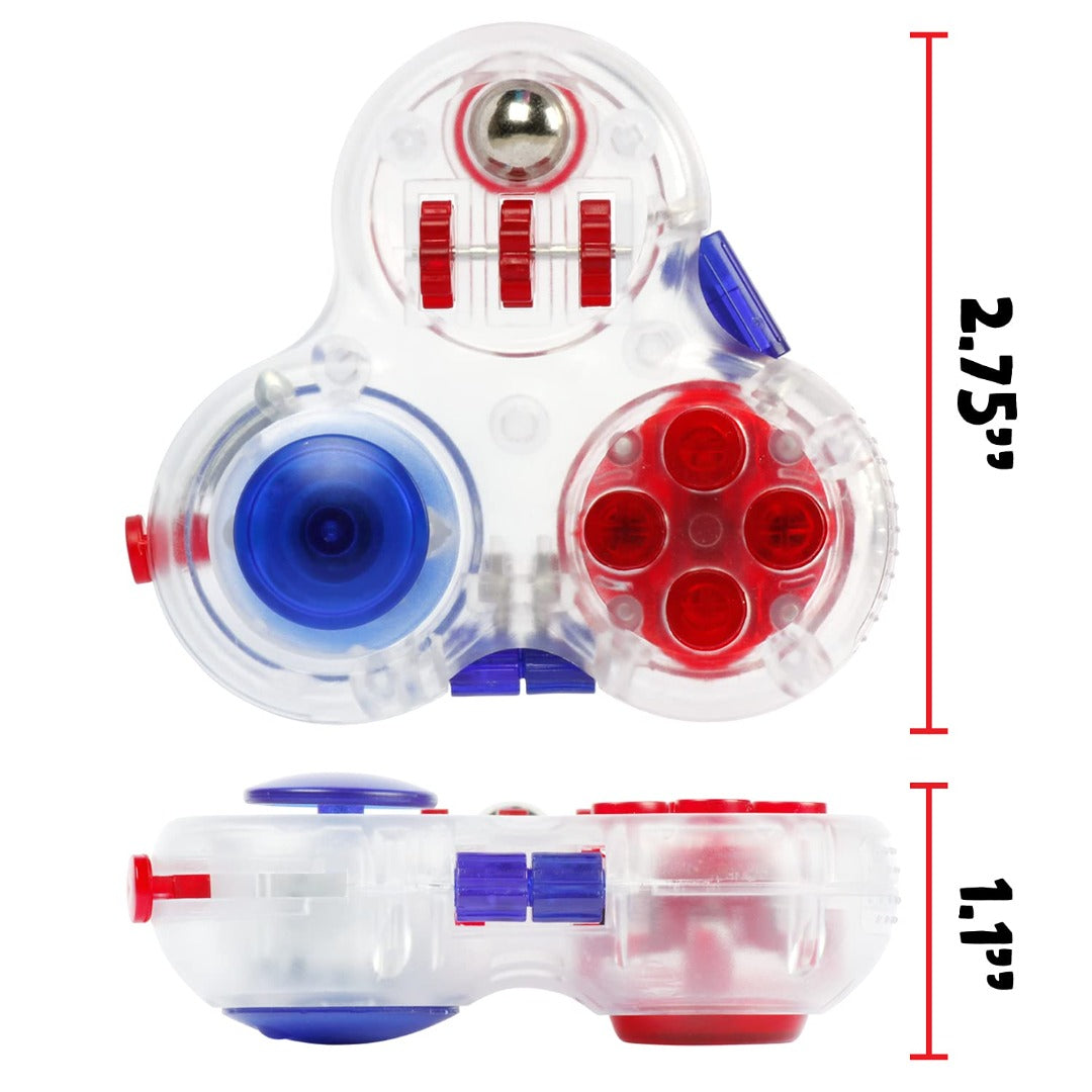 Triple Controller Fidget Pad