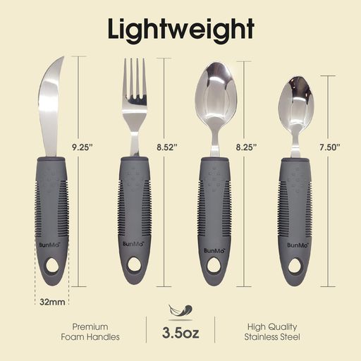 Lightweight Adaptive Utensils