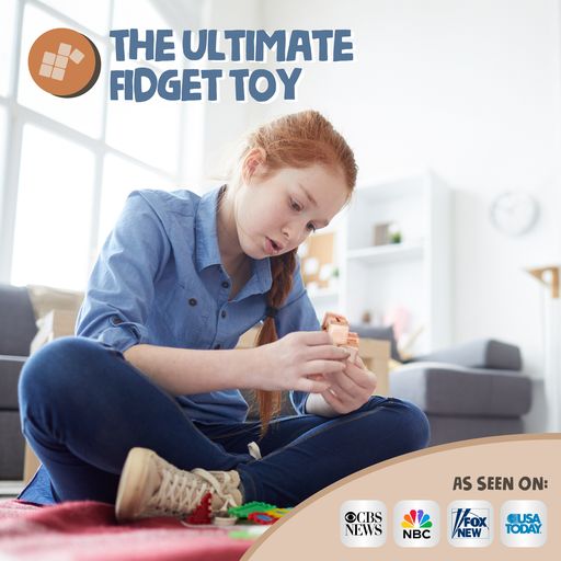 Wooden Cube Fidget Toy