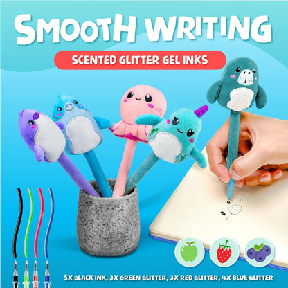 Plush Pens: Ocean Buddies