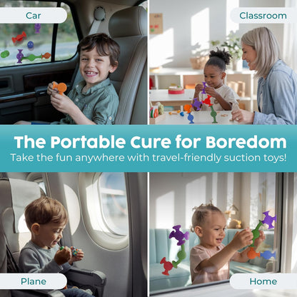 Color Changing Suction Toys 10pk