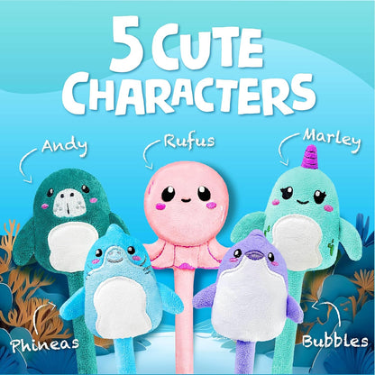 Plush Pens: Ocean Buddies