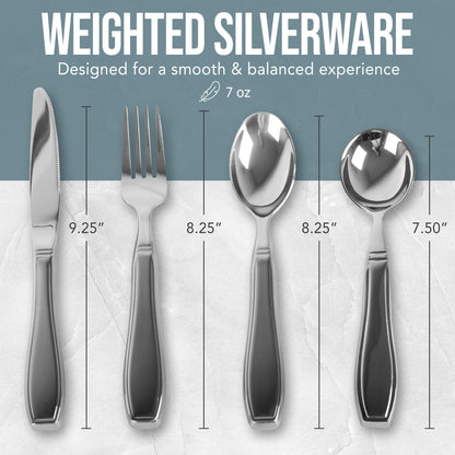 Heavy Weighted Utensils Set