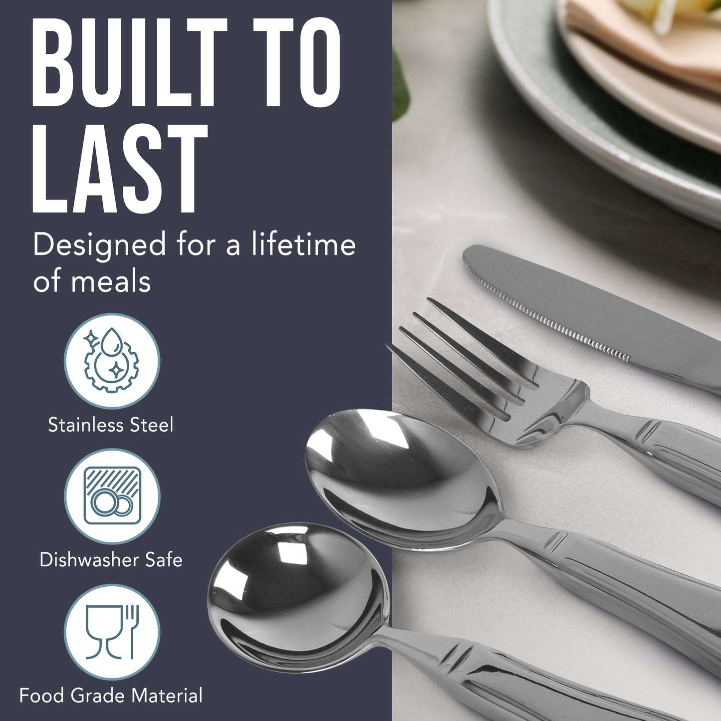 Heavy Weighted Utensils Set