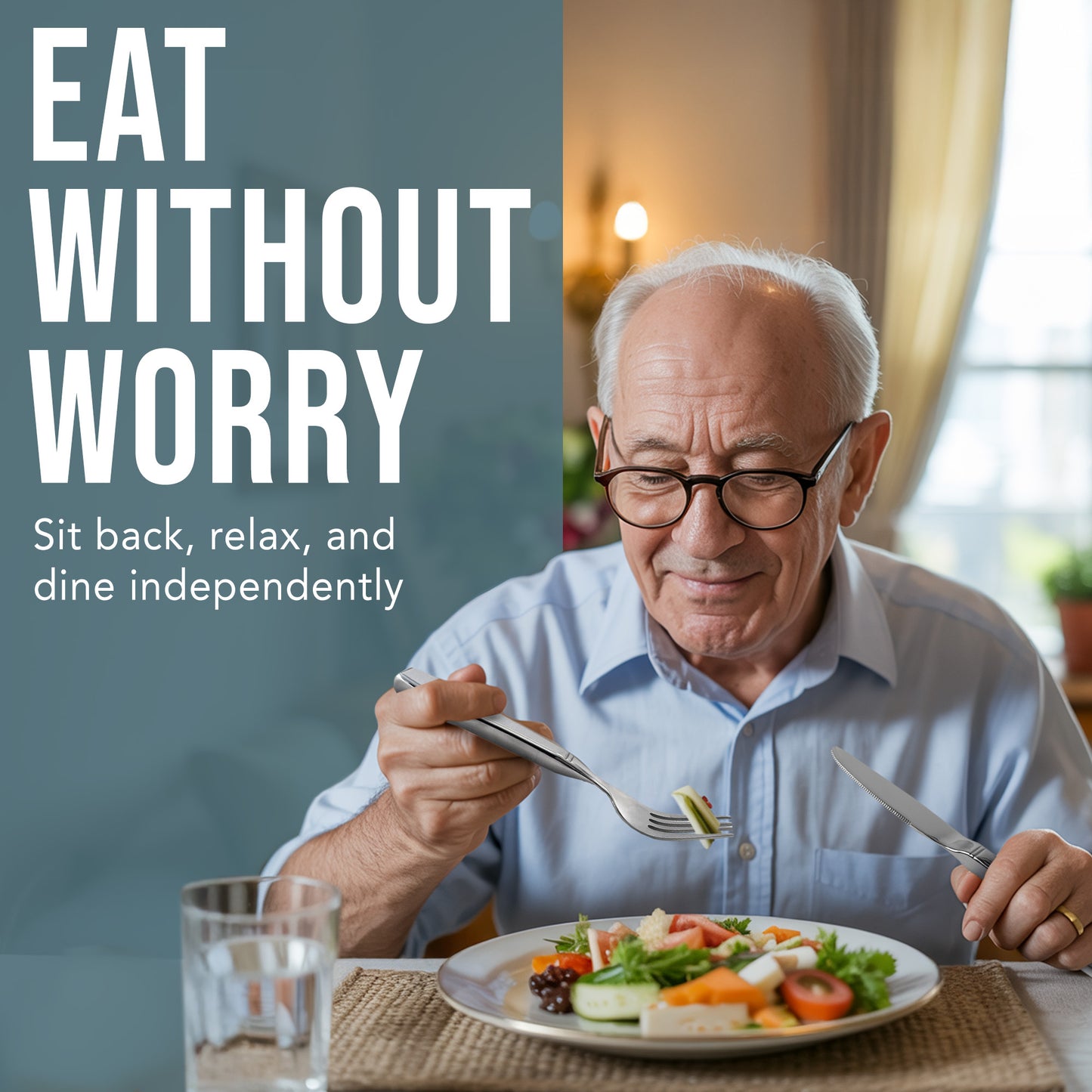 Heavy Weighted Utensils Set