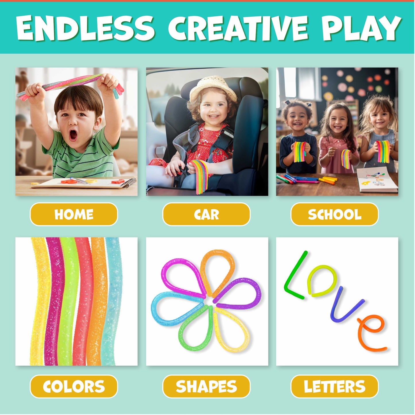 Glitter Stretchy Strings