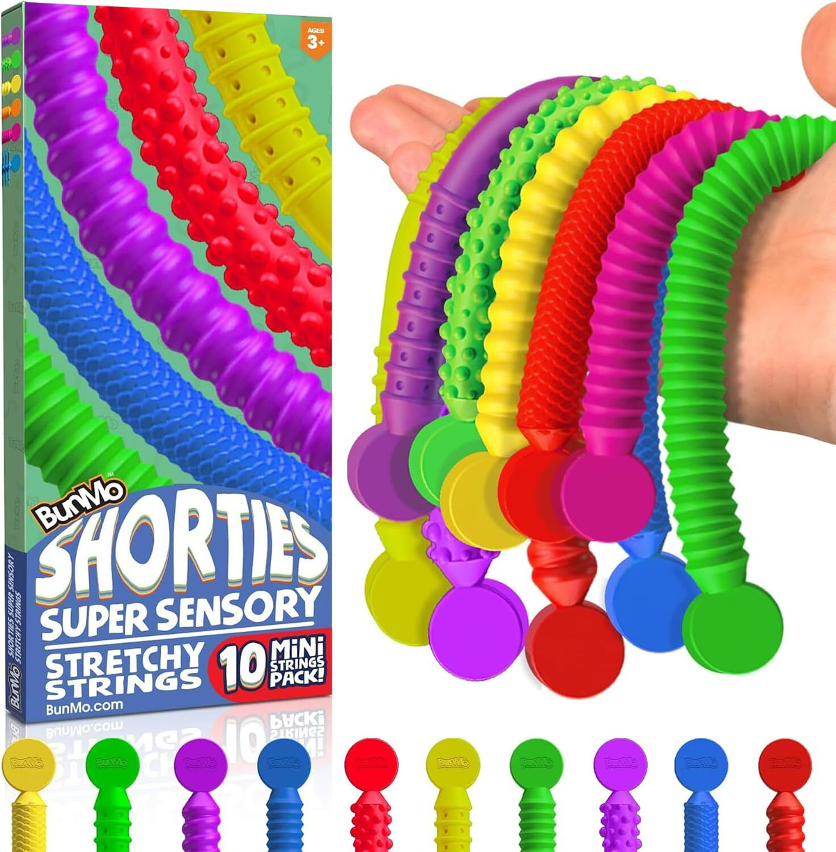 Shorties Super Sensory Stretchy Strings