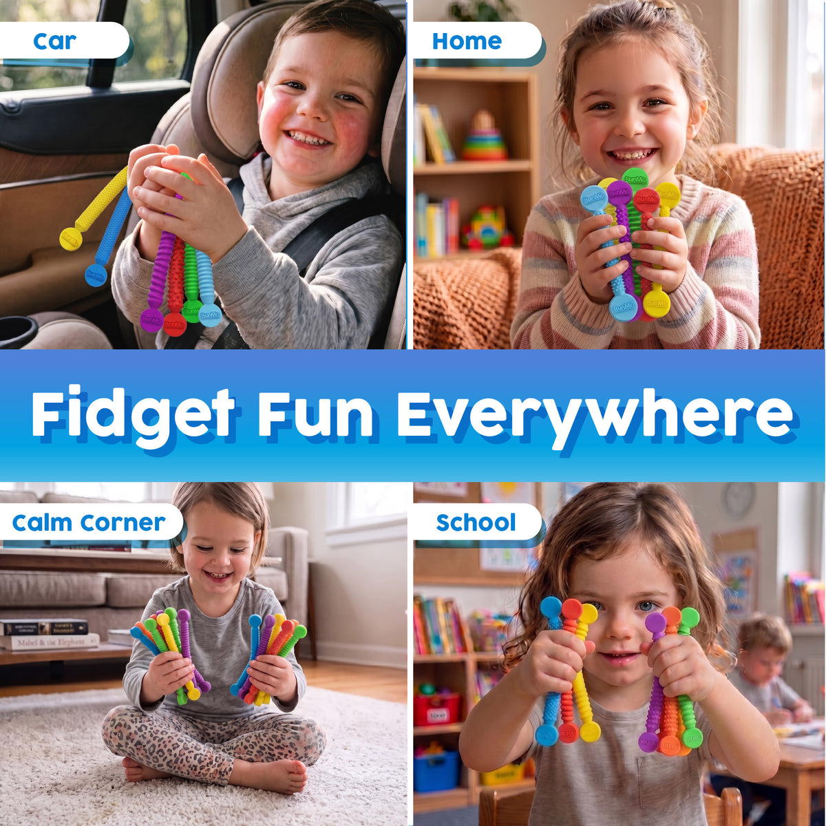 Shorties Super Sensory Stretchy Strings