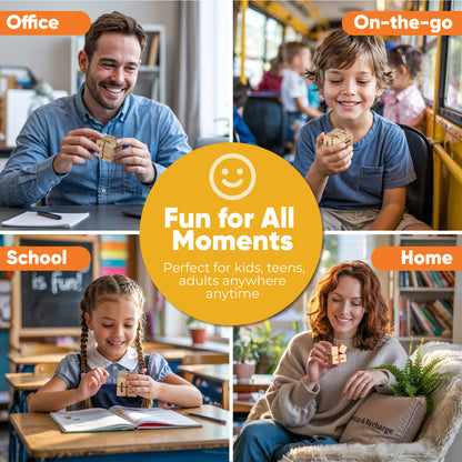 Wooden Cube Fidget Toy