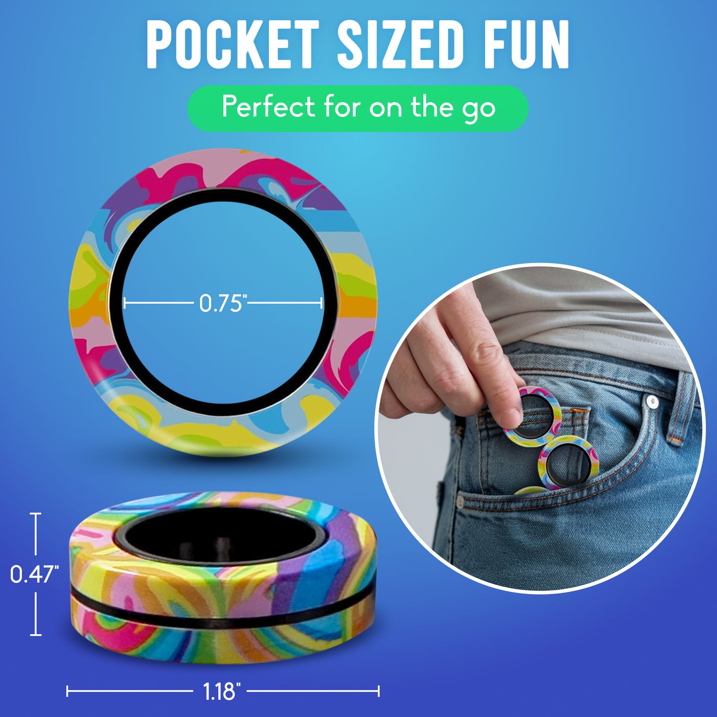 Magnetic Fidget Rings