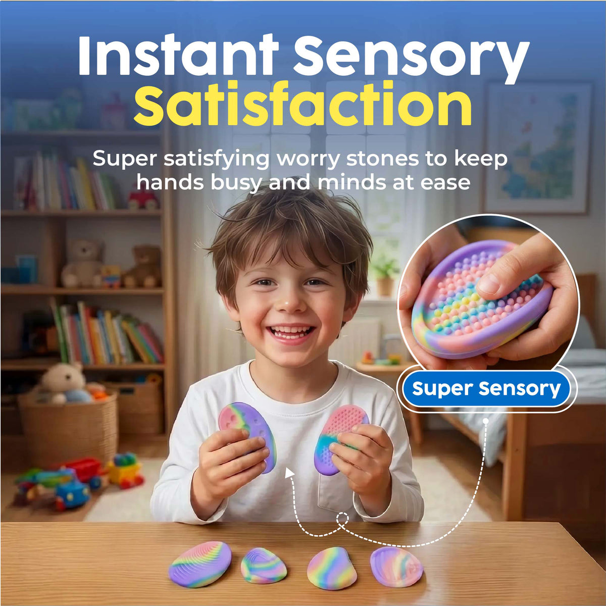 Sensory Fidget Stones