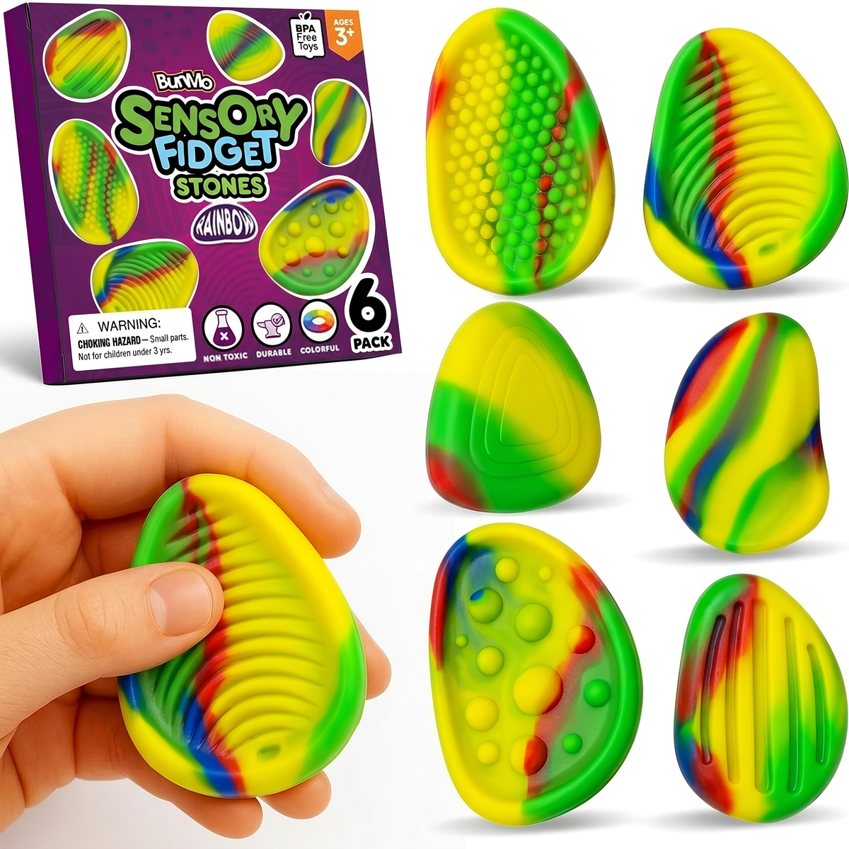 Sensory Fidget Stones
