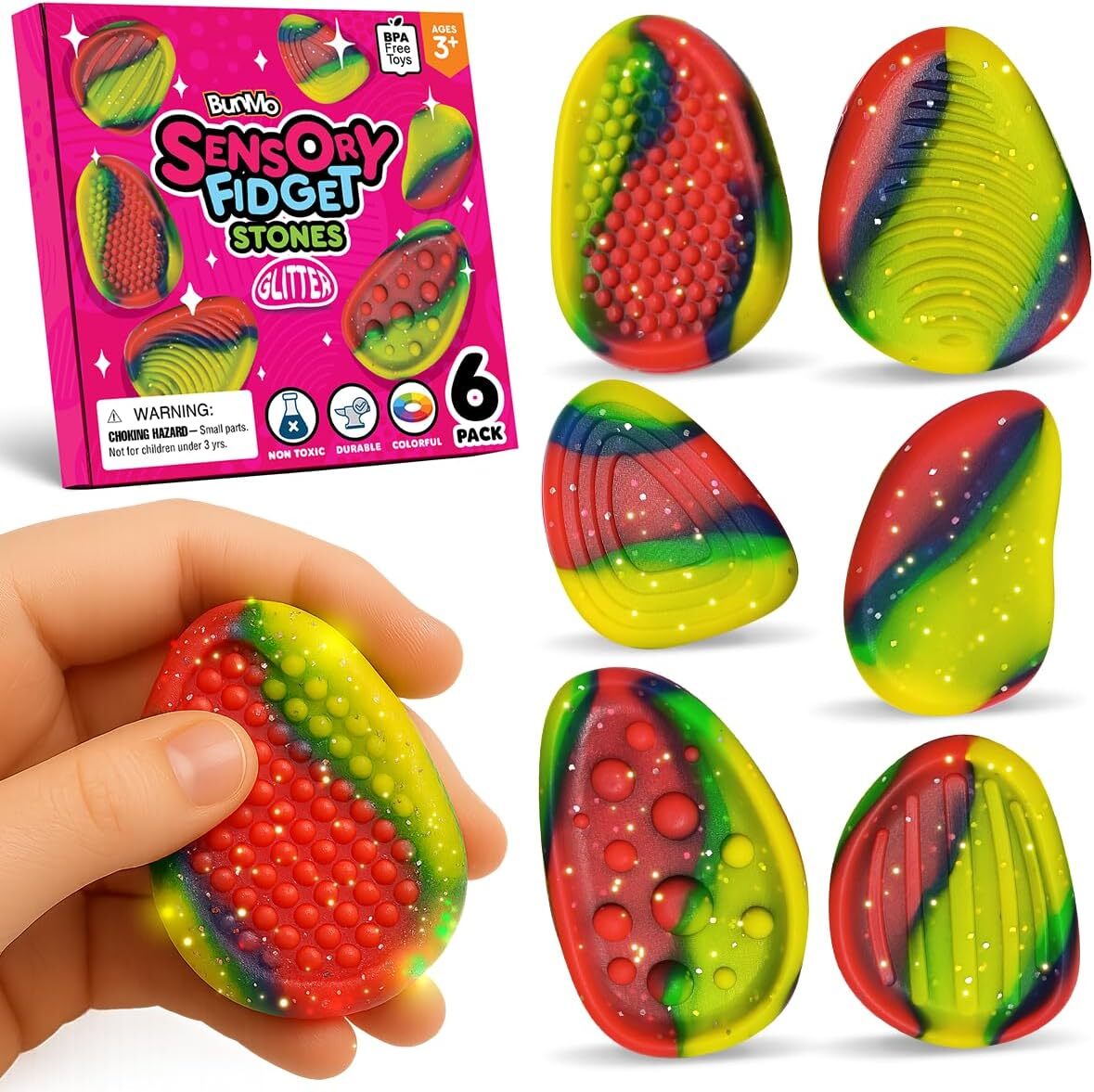 Sensory Fidget Stones