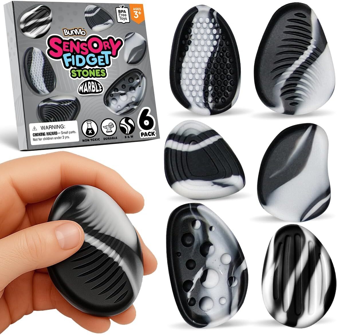 Sensory Fidget Stones