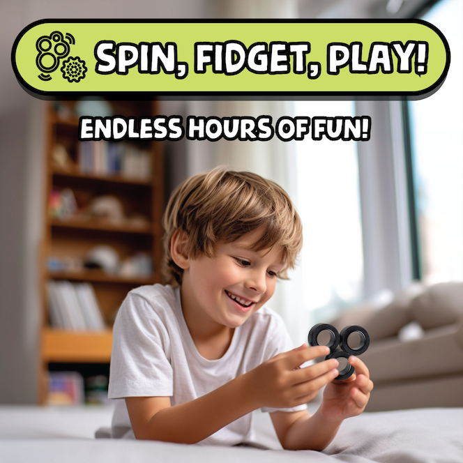 Magnetic Fidget Rings
