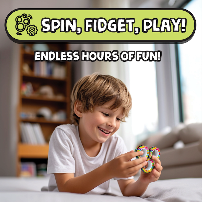 Magnetic Fidget Rings
