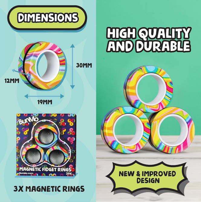 Magnetic Fidget Rings
