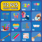 Party Stuffers 112pcs