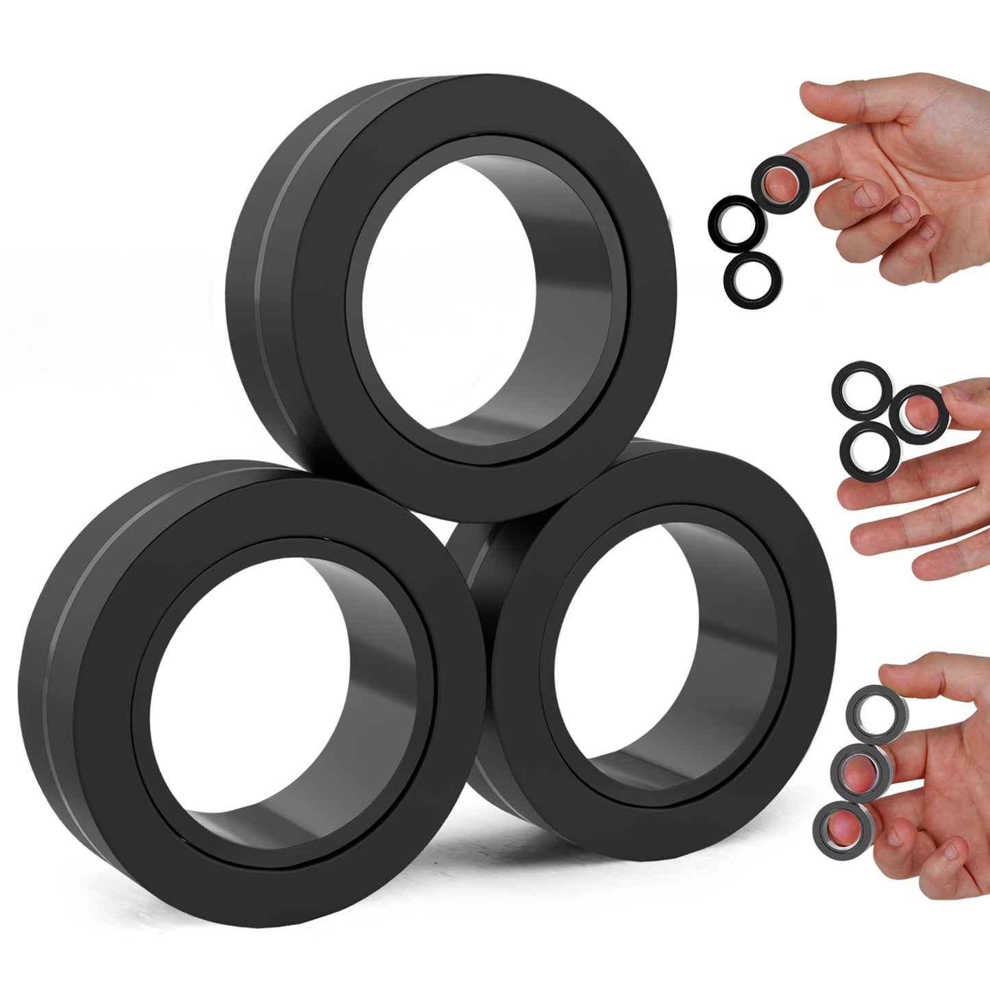Magnetic Fidget Rings