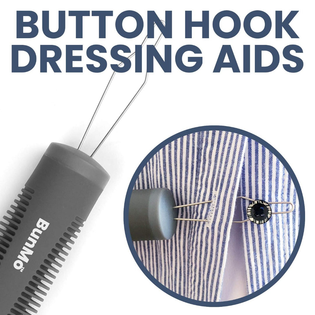 Button Hook Dressing Aid