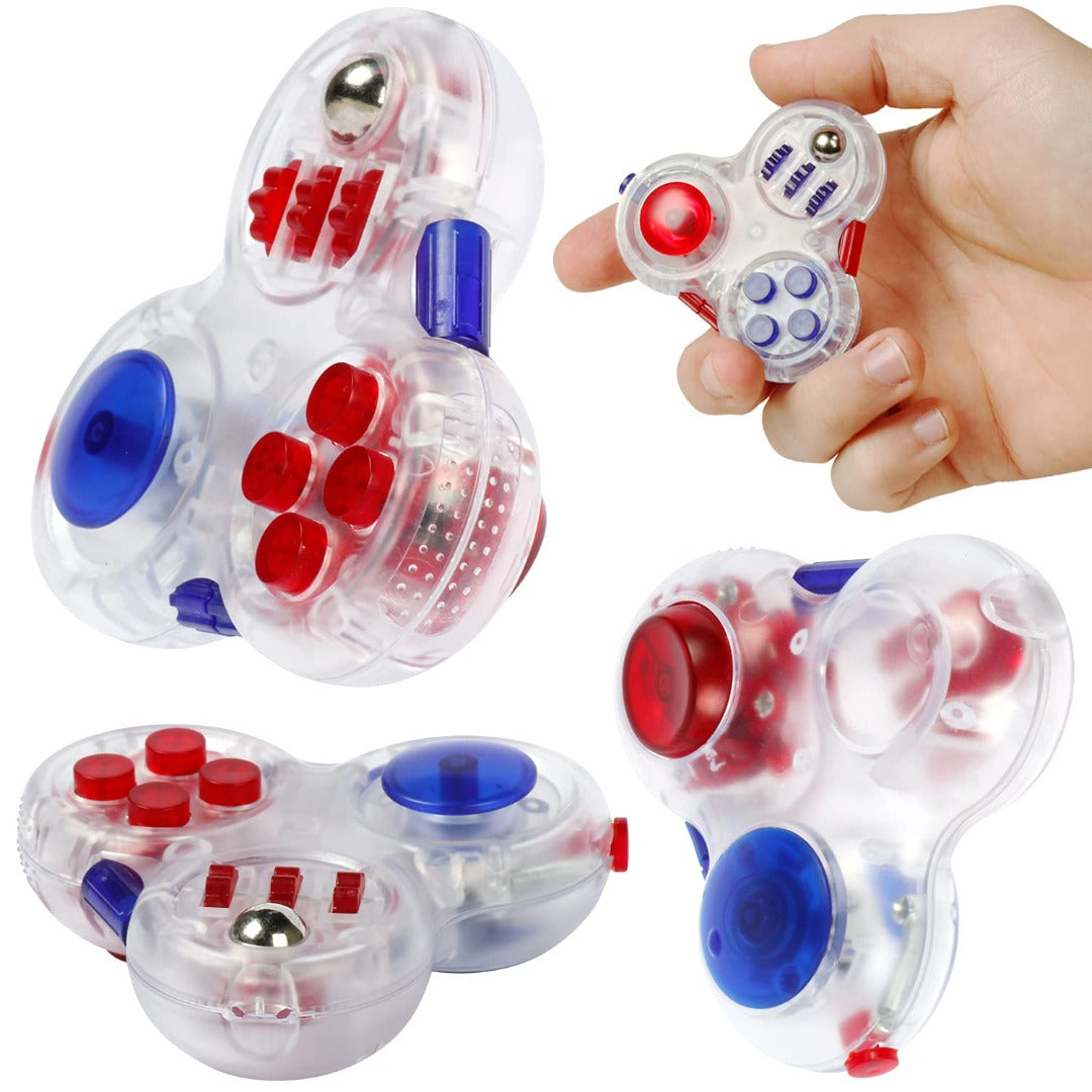 Triple Controller Fidget Pad