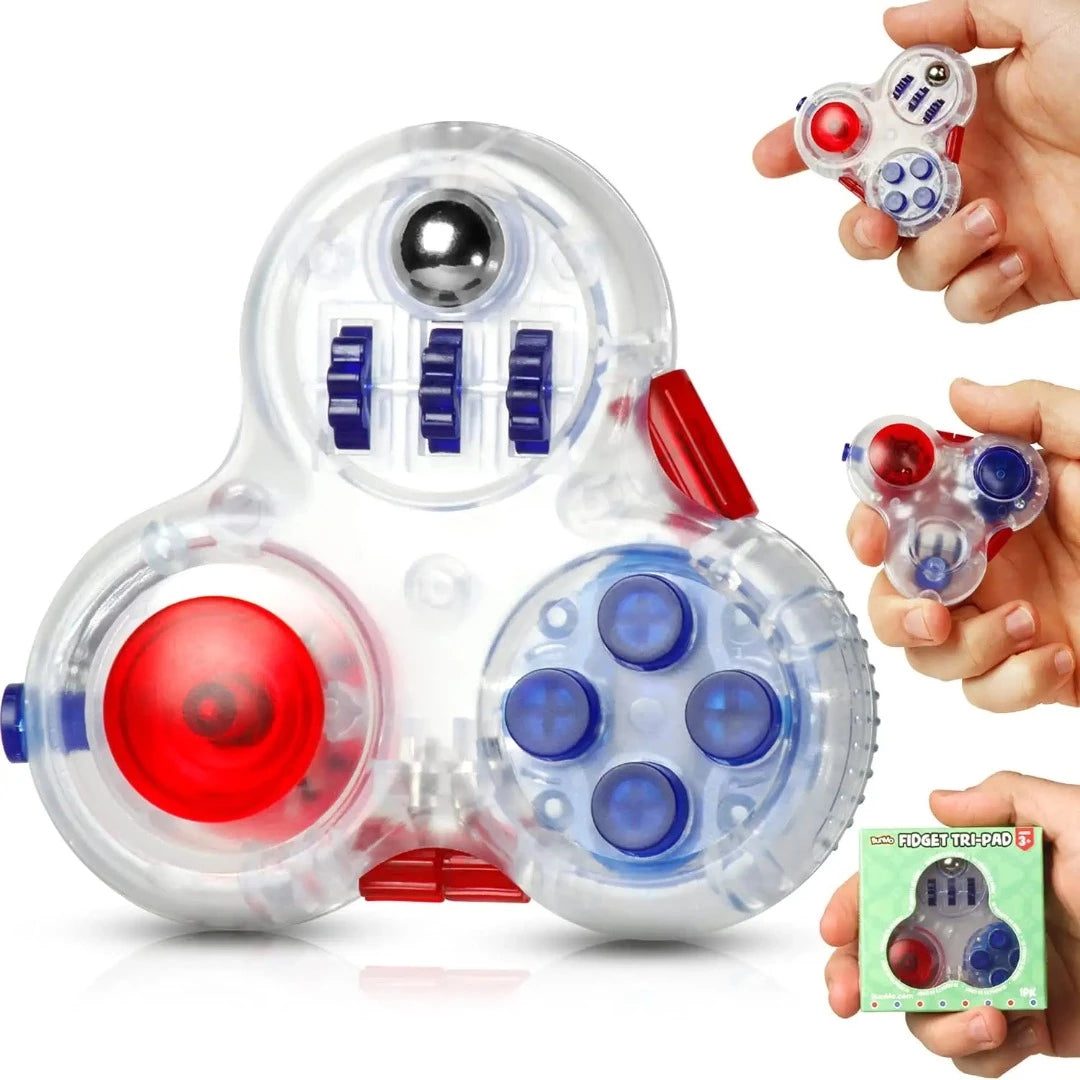 Triple Controller Fidget Pad