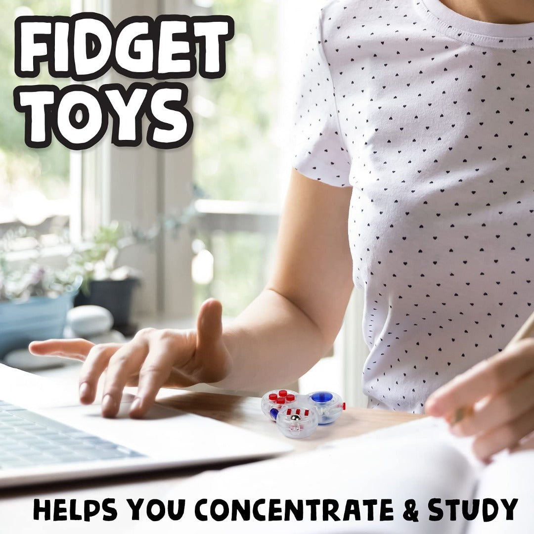 Triple Controller Fidget Pad