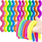 ‘Shorties’ Glitter Glow Stretchy Fidget Toys