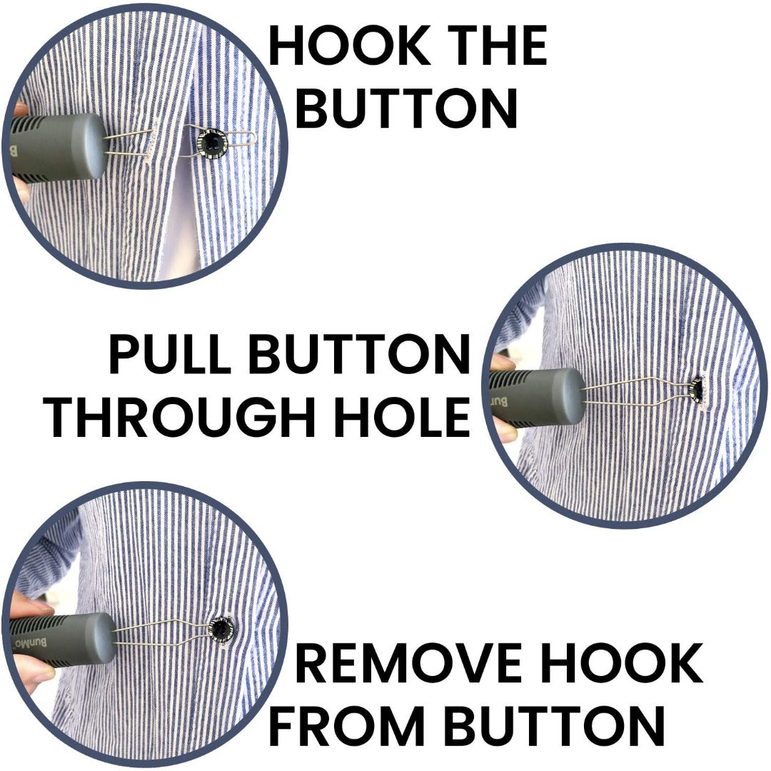 Button Hook Dressing Aid